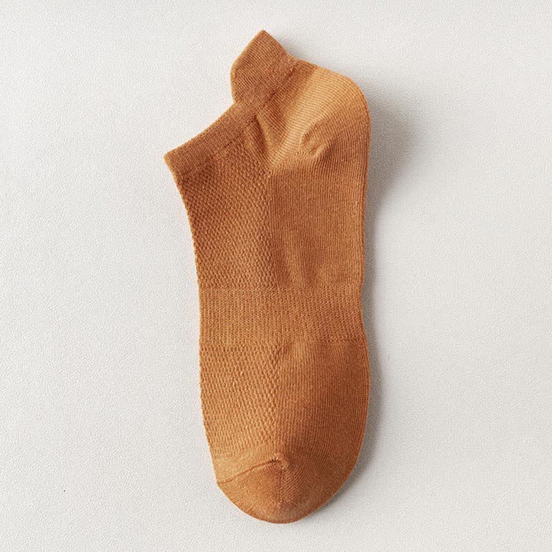 Plus Size Lift Ear Breathable Ankle Socks(5 Pairs)