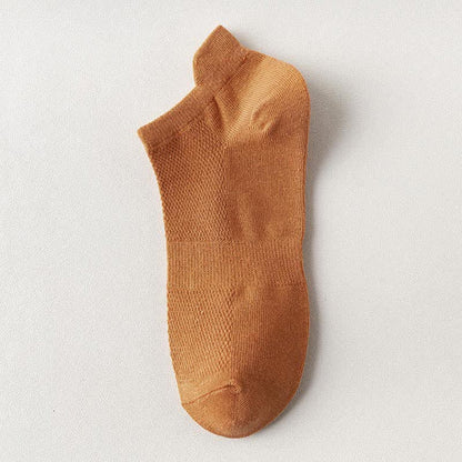 Plus Size Lift Ear Breathable Ankle Socks(5 Pairs)