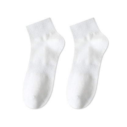 Plus Size Breathable Soft Cotton Quarter Socks(7 Pairs)