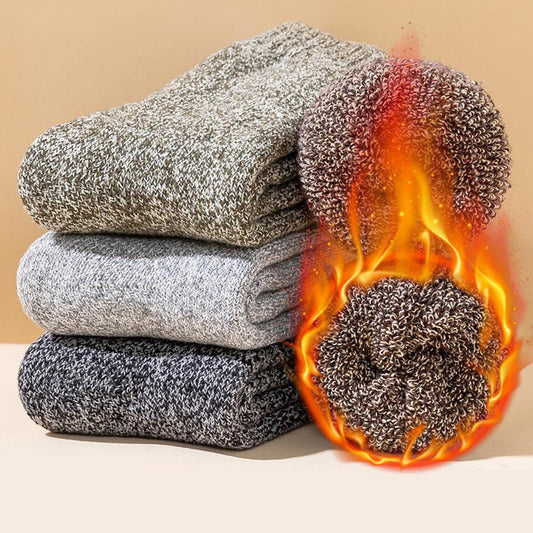 Plus Size Thickened Thermal Quarter Socks(5 Pairs)