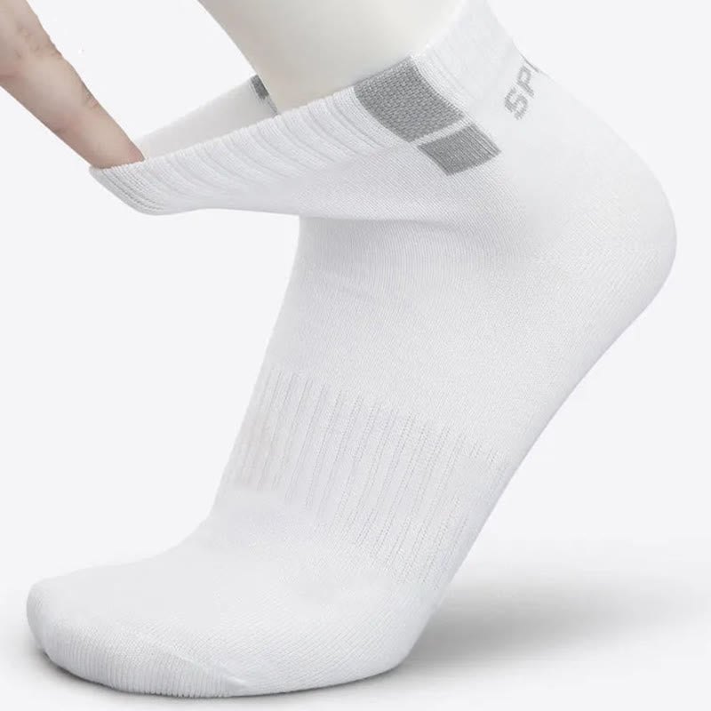 Plus Size Mesh Breathable Ankle Socks(5 Pairs)