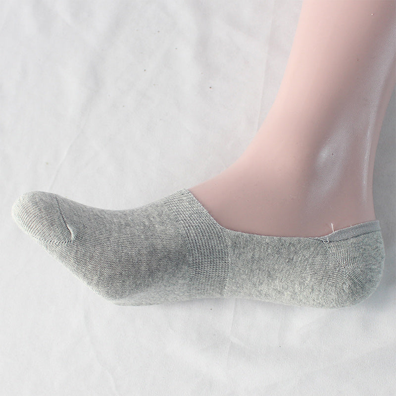 Plus Size Sweat Absorption No Show Socks(10 Pairs)
