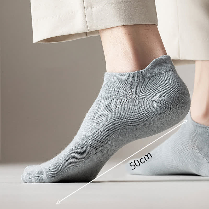 Plus Size Lift Ear Breathable Ankle Socks(5 Pairs)