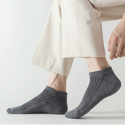 Plus Size Mesh Breathable Ankle Socks(10 Pairs)