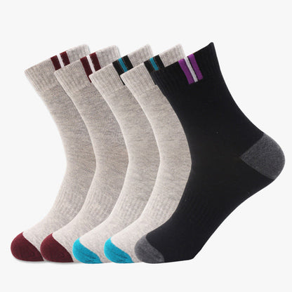 Plusock Breathable Ventilation Cotton Socks(3 Pairs)