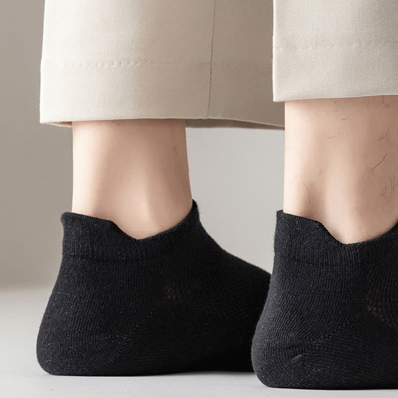 Plus Size Lift Ear Breathable Ankle Socks(5 Pairs)
