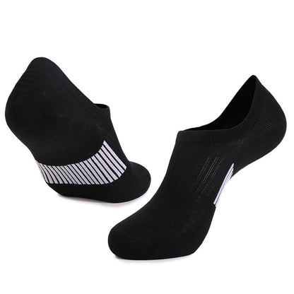 Plus Size Classic Color Breathableal Ankle Socks(6 Pairs)