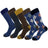 Plusock Classic Lozenge Crew Socks(5 Pairs)