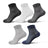 Black*2+White*2+Light Gray*2+Dark Grey*2+Navy Blue*2 / EU38-44(US5-10)