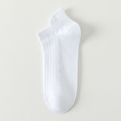 Plus Size Mesh Breathable Ankle Socks(10 Pairs)