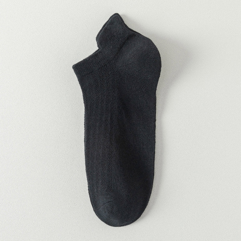 Plus Size Mesh Breathable Ankle Socks(10 Pairs)