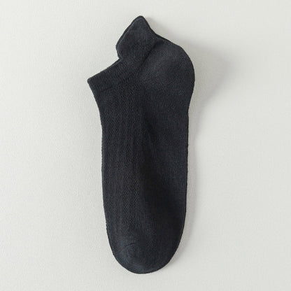 Plus Size Mesh Breathable Ankle Socks(10 Pairs)