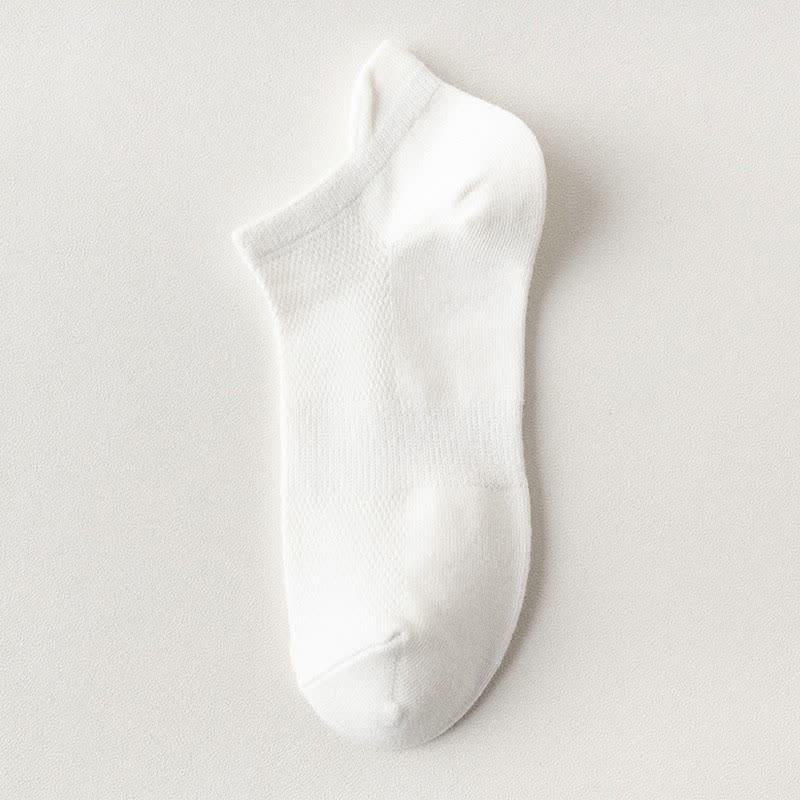 Plus Size Lift Ear Breathable Ankle Socks(5 Pairs)