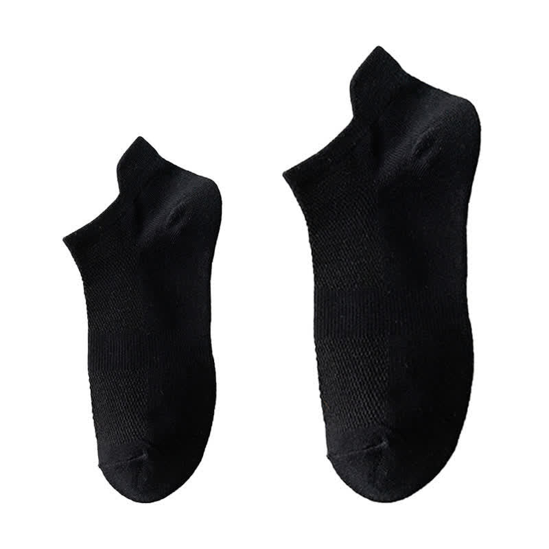 Plus Size Lift Ear Breathable Ankle Socks(5 Pairs)