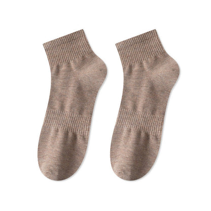 Plus Size Breathable Soft Cotton Quarter Socks(7 Pairs)