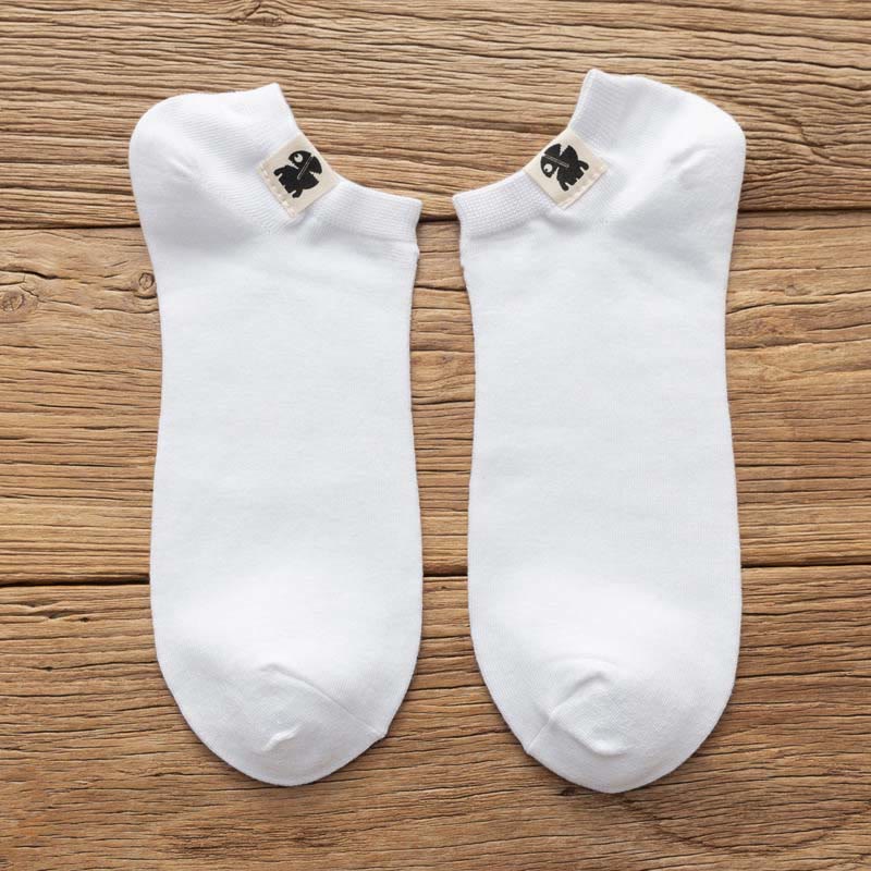 Plus Size Funny Pattern Cotton Socks(3 Pairs)