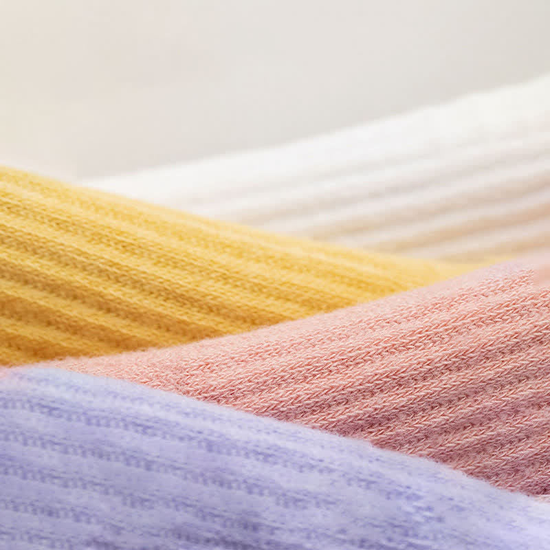 Plus Size Cotton Hollow Ankle Socks(6 Pairs)