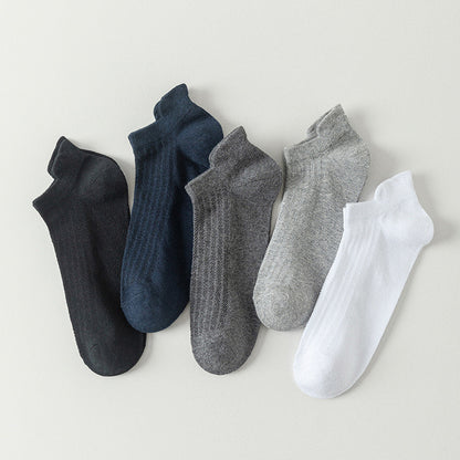 Plus Size Mesh Breathable Ankle Socks(10 Pairs)