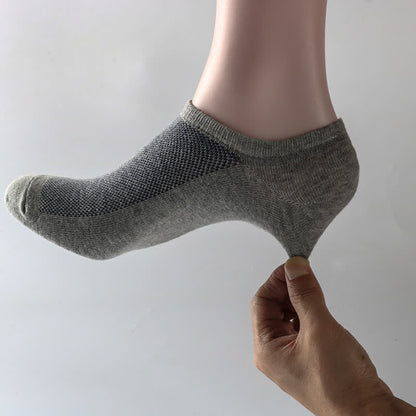 Plus Size Breathable Ankle Low Cut Socks(6 Pairs)
