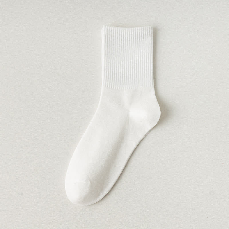 Plus Size Comfy Cotton Quarter Socks(6 Pairs)