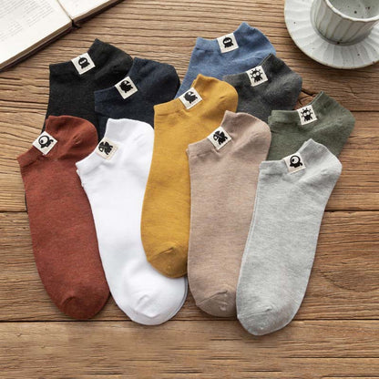 Plus Size Funny Pattern Cotton Socks(3 Pairs)