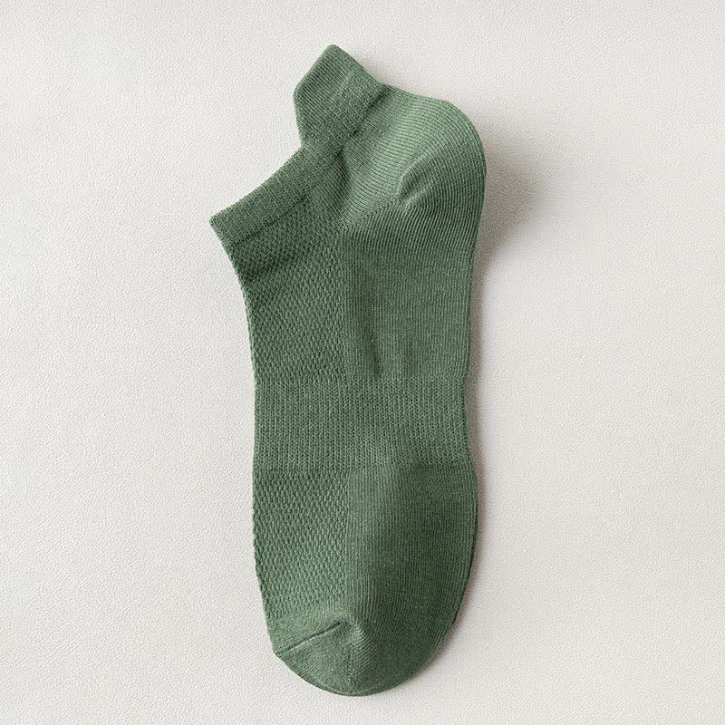 Plus Size Lift Ear Breathable Ankle Socks(5 Pairs)