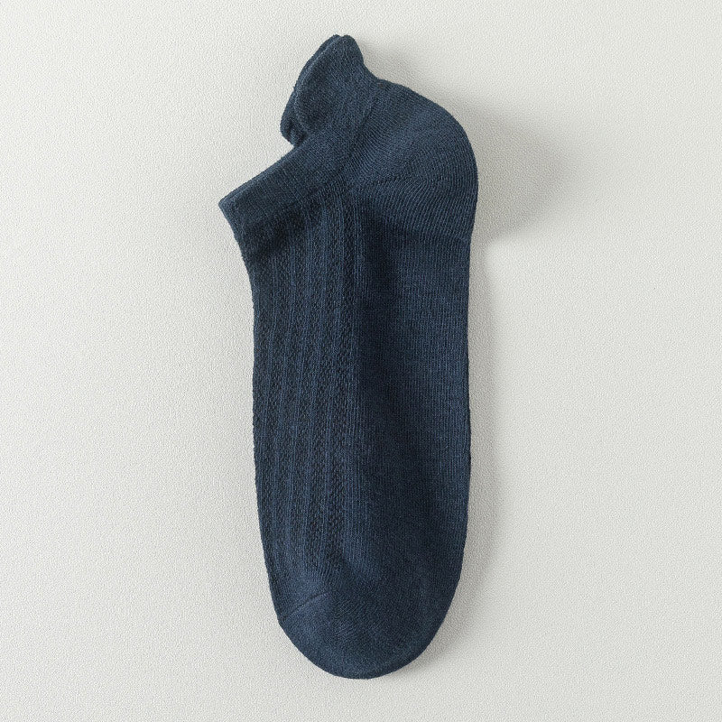 Plus Size Mesh Breathable Ankle Socks(10 Pairs)