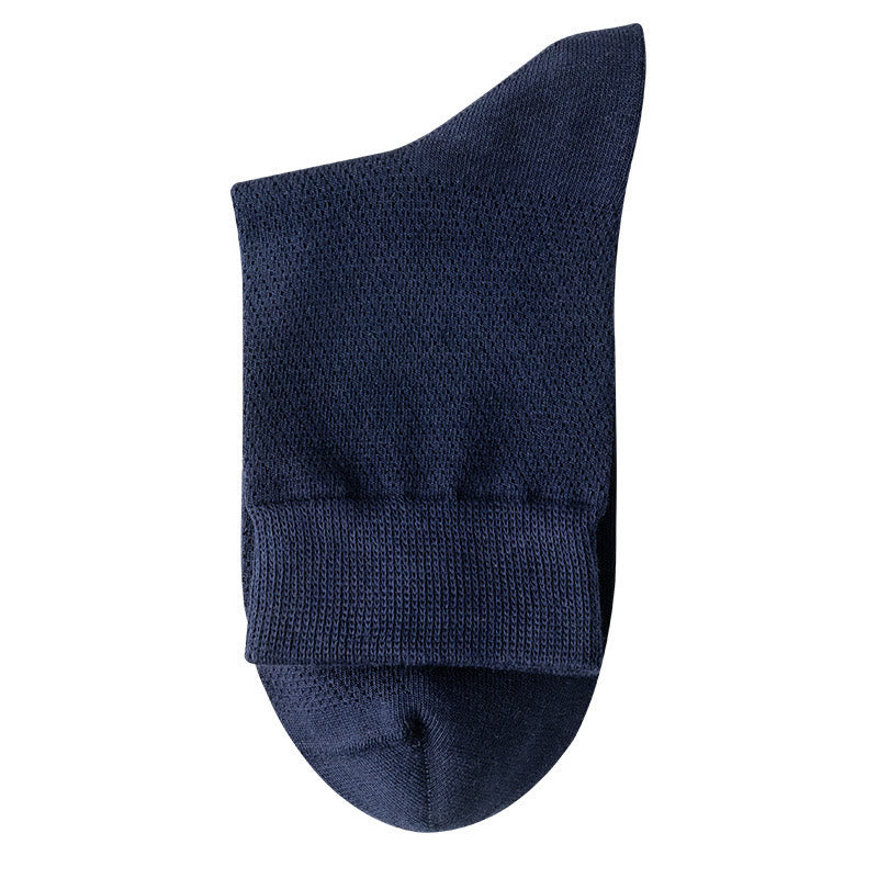 Plus Size Multicolor Mesh Quarter Socks(5 Pairs)