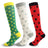 Plusock Abstract Dots Compression Socks(3 Pairs)