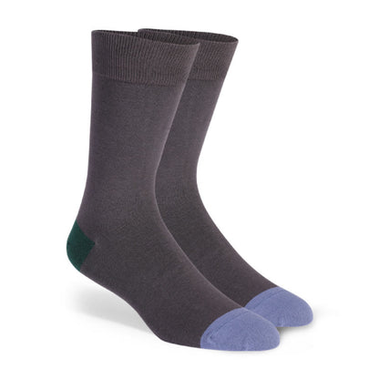 Plus Size Color Stripes Crew Socks(6 Pairs)