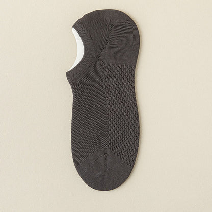 Plus Size Mesh Massage No Show Socks(5 Pairs)