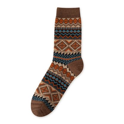 Plus Size Retro Breathable Quarter Socks(3 Pairs)