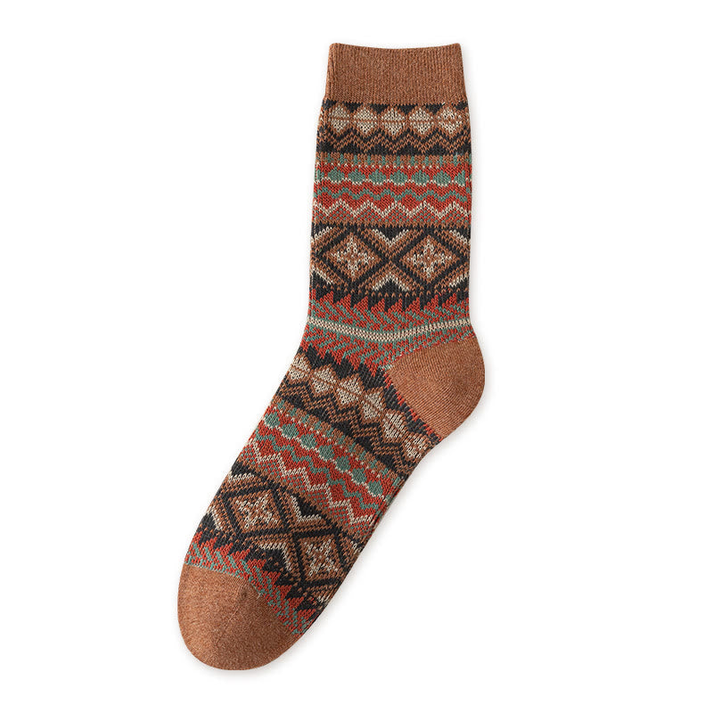 Plus Size Retro Breathable Quarter Socks(3 Pairs)