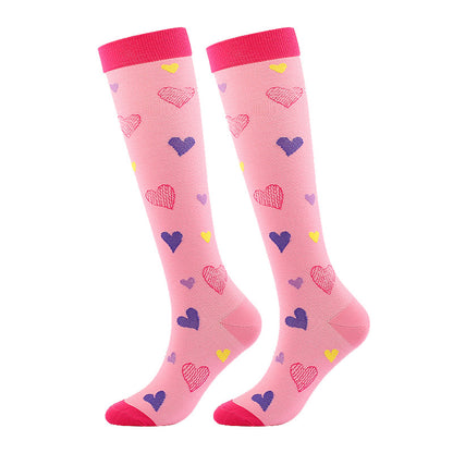 Heart Love Compression Socks(6 Pairs)