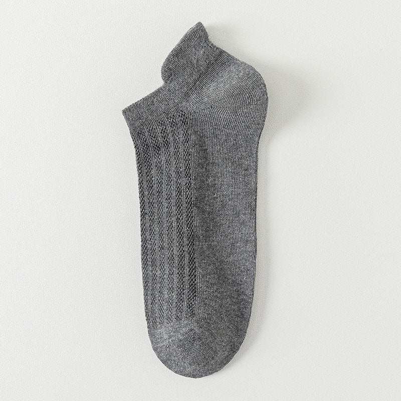 Plus Size Mesh Breathable Ankle Socks(10 Pairs)