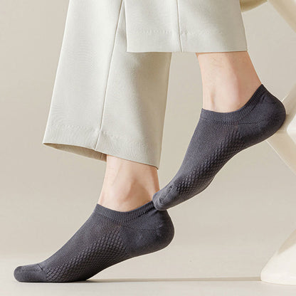 Plus Size Mesh Massage No Show Socks(5 Pairs)