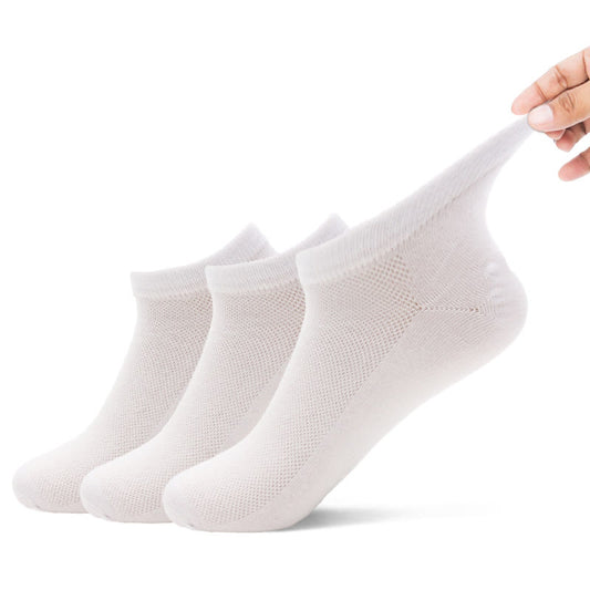 Extra Wide Comfort Ankle Socks(10 Pairs)