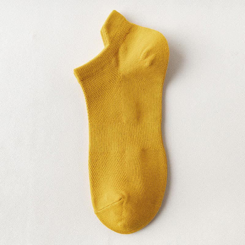 Plus Size Lift Ear Breathable Ankle Socks(5 Pairs)