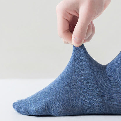 Plus Size Breathable Soft Cotton Quarter Socks(7 Pairs)
