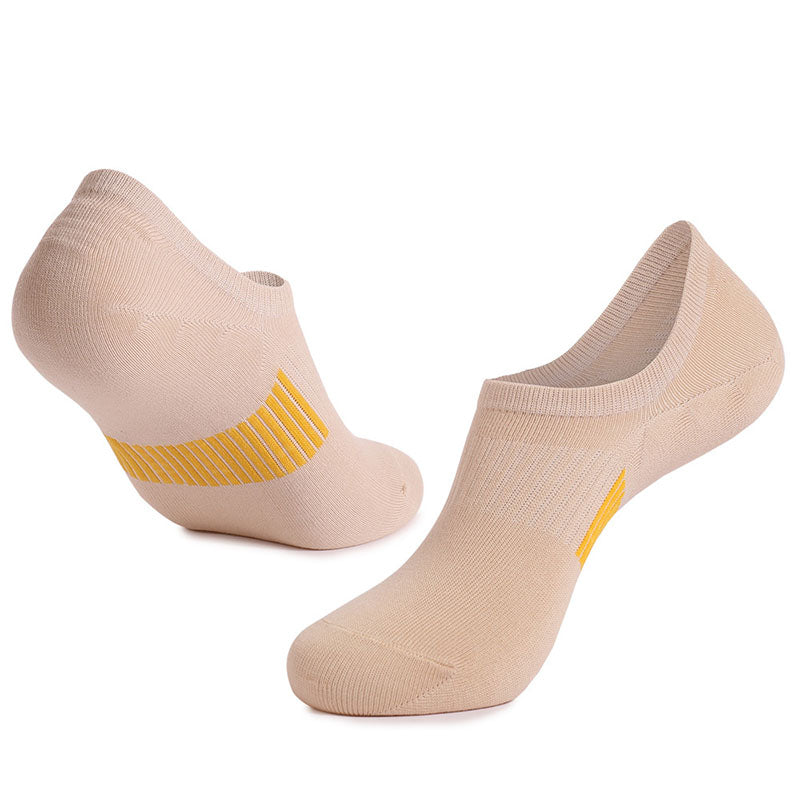 Plus Size Classic Color Breathableal Ankle Socks(6 Pairs)