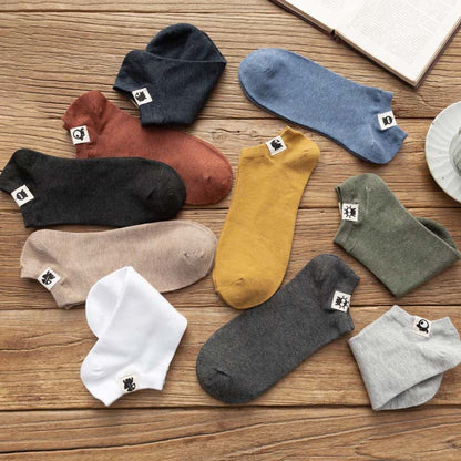 Plus Size Funny Pattern Cotton Socks(3 Pairs)
