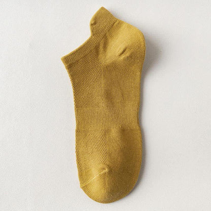 Plus Size Lift Ear Breathable Ankle Socks(5 Pairs)