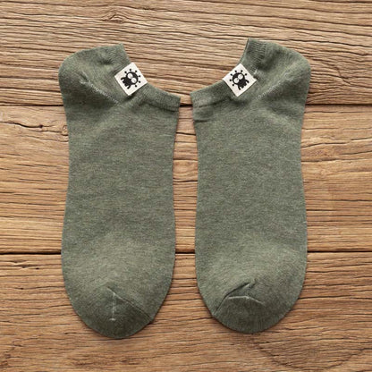 Plus Size Funny Pattern Cotton Socks(3 Pairs)