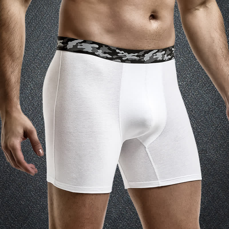 Plus Size Soft Cotton Boxer Briefs(5 Packs)