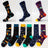 Plusock Macro Pattern Crew Socks(6 Pairs)