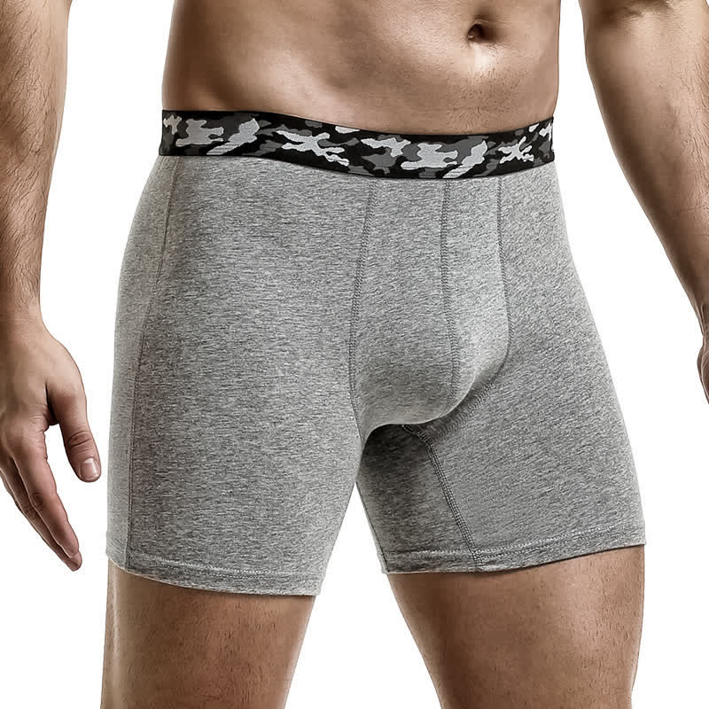 Plus Size Soft Cotton Boxer Briefs(5 Packs)