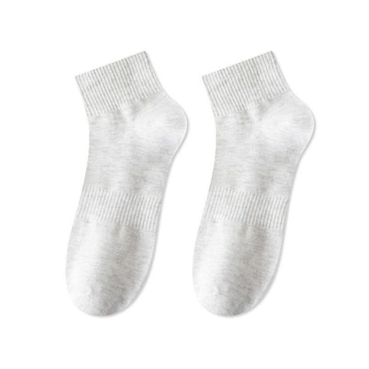 Plus Size Breathable Soft Cotton Quarter Socks(7 Pairs)