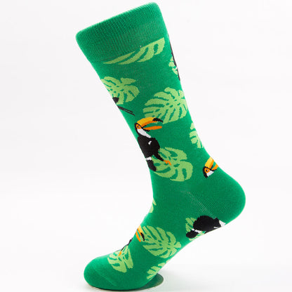 Plus Size Cute Panda Crew Socks(5 Pairs)