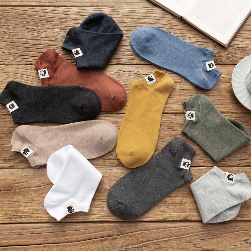 Plus Size Funny Pattern Cotton Socks(3 Pairs)