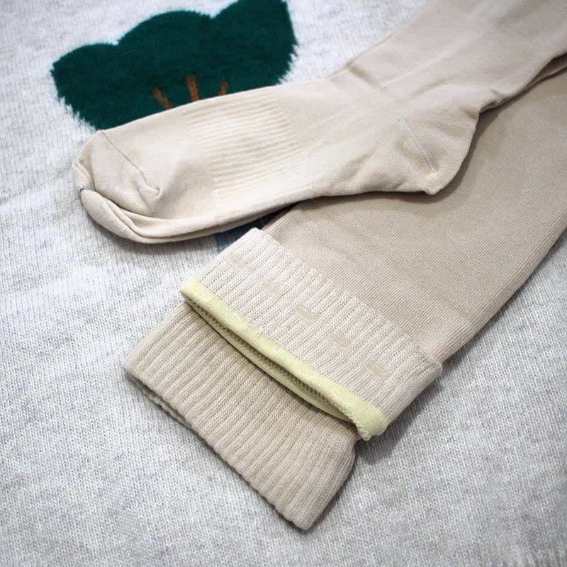 Plus Size Cotton Thick Thigh High Socks